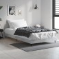 vidaXL Giroletto Grigio Cemento 90x200 cm in Legno Multistrato vidaXL Giroletto Grigio Cemento 90x200 cm in Legno Multistrato
