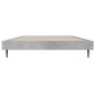 vidaXL Giroletto Grigio Cemento 90x200 cm in Legno Multistrato vidaXL Giroletto Grigio Cemento 90x200 cm in Legno Multistrato