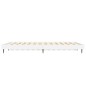 vidaXL Giroletto Bianco 140x190 cm in Legno Multistrato vidaXL Giroletto Bianco 140x190 cm in Legno Multistrato