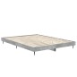 vidaXL Giroletto Grigio Cemento 140x190 cm in Legno Multistrato