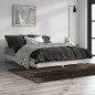 vidaXL Giroletto Grigio Sonoma 140x190 cm in Legno Multistrato vidaXL Giroletto Grigio Sonoma 140x190 cm in Legno Multistrato