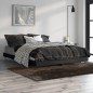vidaXL Giroletto Nero 135x190 cm in Legno Multistrato vidaXL Giroletto Nero 135x190 cm in Legno Multistrato