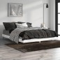 vidaXL Giroletto Bianco Lucido 135x190 cm in Legno Multistrato vidaXL Giroletto Bianco Lucido 135x190 cm in Legno Multistrato