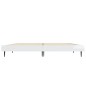 vidaXL Giroletto Bianco Lucido 135x190 cm in Legno Multistrato vidaXL Giroletto Bianco Lucido 135x190 cm in Legno Multistrato