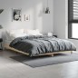 vidaXL Giroletto Rovere Sonoma 135x190 cm in Legno Multistrato vidaXL Giroletto Rovere Sonoma 135x190 cm in Legno Multistrato