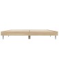 vidaXL Giroletto Rovere Sonoma 135x190 cm in Legno Multistrato vidaXL Giroletto Rovere Sonoma 135x190 cm in Legno Multistrato