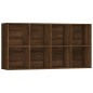 Libreria/Credenza Rovere Marrone 66x30x130 cm Legno Multistrato Libreria/Credenza Rovere Marrone 66x30x130 cm Legno Multistrato