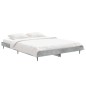 vidaXL Giroletto Grigio Cemento 135x190 cm in Legno Multistrato vidaXL Giroletto Grigio Cemento 135x190 cm in Legno Multistrato
