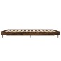 vidaXL Giroletto Rovere Fumo 135x190 cm in Legno Multistrato