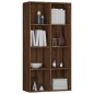 Libreria/Credenza Rovere Marrone 66x30x130 cm Legno Multistrato Libreria/Credenza Rovere Marrone 66x30x130 cm Legno Multistrato