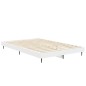 vidaXL Giroletto Bianco 120x190 cm in Legno Multistrato