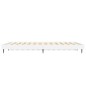 vidaXL Giroletto Bianco 120x190 cm in Legno Multistrato