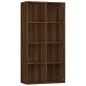 Libreria/Credenza Rovere Marrone 66x30x130 cm Legno Multistrato Libreria/Credenza Rovere Marrone 66x30x130 cm Legno Multistrato