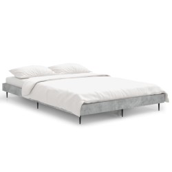 vidaXL Giroletto Grigio Cemento 120x190 cm in Legno Multistrato
