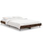 vidaXL Giroletto Rovere Fumo 120x190 cm in Legno Multistrato vidaXL Giroletto Rovere Fumo 120x190 cm in Legno Multistrato