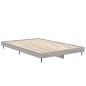 vidaXL Giroletto Grigio Sonoma 120x190 cm in Legno Multistrato vidaXL Giroletto Grigio Sonoma 120x190 cm in Legno Multistrato