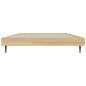 vidaXL Giroletto Rovere Sonoma 90x190 cm in Legno Multistrato
