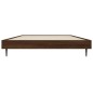 vidaXL Giroletto senza Materasso Rovere Marrone 90x190cm in Truciolato vidaXL Giroletto senza Materasso Rovere Marrone 90x190cm in Truciolato