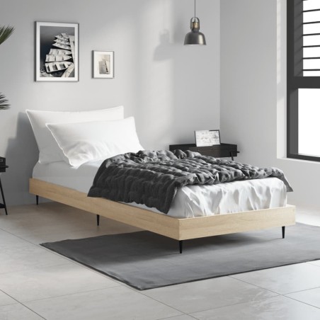 vidaXL Giroletto Rovere Sonoma 75x190 cm in Legno Multistrato