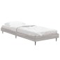 vidaXL Giroletto Grigio Sonoma 75x190 cm in Legno Multistrato