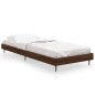 vidaXL Giroletto Rovere Marrone 75x190 cm in Legno Multistrato vidaXL Giroletto Rovere Marrone 75x190 cm in Legno Multistrato