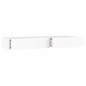 vidaXL Mobile Porta TV con Luci LED Bianco 120x35x15,5 cm vidaXL Mobile Porta TV con Luci LED Bianco 120x35x15,5 cm