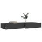 vidaXL Mobile Porta TV con Luci LED Grigio 120x35x15,5 cm vidaXL Mobile Porta TV con Luci LED Grigio 120x35x15,5 cm