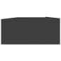 vidaXL Mobile Porta TV con Luci LED Grigio 120x35x15,5 cm vidaXL Mobile Porta TV con Luci LED Grigio 120x35x15,5 cm