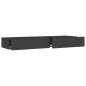 vidaXL Mobile Porta TV con Luci LED Grigio 120x35x15,5 cm vidaXL Mobile Porta TV con Luci LED Grigio 120x35x15,5 cm