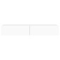 vidaXL Mobile Porta TV con Luci LED Bianco 90x35x15,5 cm vidaXL Mobile Porta TV con Luci LED Bianco 90x35x15,5 cm
