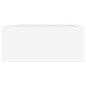 vidaXL Mobile Porta TV con Luci LED Bianco 90x35x15,5 cm vidaXL Mobile Porta TV con Luci LED Bianco 90x35x15,5 cm