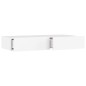 vidaXL Mobile Porta TV con Luci LED Bianco 90x35x15,5 cm vidaXL Mobile Porta TV con Luci LED Bianco 90x35x15,5 cm
