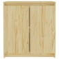 vidaXL Armadietto 60x36x65 cm in Legno Massello di Pino vidaXL Armadietto 60x36x65 cm in Legno Massello di Pino