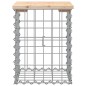 vidaXL Panca Giardino Design Gabbione 33x31x42 cm Legno Massello Pino vidaXL Panca Giardino Design Gabbione 33x31x42 cm Legno Massello Pino