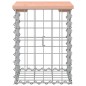 vidaXL Panca da Giardino Design Gabbione 33x31x42 cm Massello Douglas vidaXL Panca da Giardino Design Gabbione 33x31x42 cm Massello Douglas