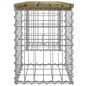 vidaXL Panca da Giardino Design Gabbione 103x31x42 cm Pino Impregnato vidaXL Panca da Giardino Design Gabbione 103x31x42 cm Pino Impregnato