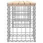 vidaXL Panca Giardino Design Gabbione 203x31x42 cm Legno Massello Pino vidaXL Panca Giardino Design Gabbione 203x31x42 cm Legno Massello Pino