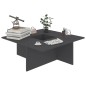 Tavolino da Caffè Grigio 79,5x79,5x30 cm in Truciolato Tavolino da Caffè Grigio 79,5x79,5x30 cm in Truciolato