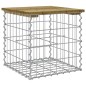 vidaXL Panca da Giardino Design Gabbione 43x44x42 cm Pino Impregnato vidaXL Panca da Giardino Design Gabbione 43x44x42 cm Pino Impregnato