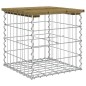 vidaXL Panca da Giardino Design Gabbione 43x44x42 cm Pino Impregnato vidaXL Panca da Giardino Design Gabbione 43x44x42 cm Pino Impregnato
