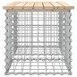 vidaXL Panca Giardino Design Gabbione 103x44x42 cm Legno Massello Pino vidaXL Panca Giardino Design Gabbione 103x44x42 cm Legno Massello Pino