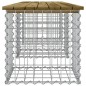 vidaXL Panca da Giardino Design Gabbione 203x44x42 cm Pino Impregnato vidaXL Panca da Giardino Design Gabbione 203x44x42 cm Pino Impregnato