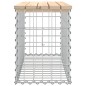 vidaXL Panca Giardino Design Gabbione 83x31,5x42cm Legno Massello Pino vidaXL Panca Giardino Design Gabbione 83x31,5x42cm Legno Massello Pino