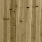 vidaXL Panca da Giardino Design Gabbione 83x31,5x42 cm Pino Impregnato