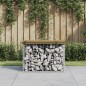 vidaXL Panca da Giardino Design Gabbione 63x44x42 cm Pino Impregnato vidaXL Panca da Giardino Design Gabbione 63x44x42 cm Pino Impregnato