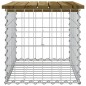 vidaXL Panca da Giardino Design Gabbione 63x44x42 cm Pino Impregnato vidaXL Panca da Giardino Design Gabbione 63x44x42 cm Pino Impregnato
