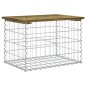 vidaXL Panca da Giardino Design Gabbione 63x44x42 cm Pino Impregnato vidaXL Panca da Giardino Design Gabbione 63x44x42 cm Pino Impregnato