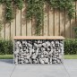 vidaXL Panca Giardino Design Gabbione 83x44x42 cm Legno Massello Pino vidaXL Panca Giardino Design Gabbione 83x44x42 cm Legno Massello Pino