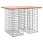 vidaXL Panca da Giardino Design Gabbione 100x70x72 cm Massello Douglas vidaXL Panca da Giardino Design Gabbione 100x70x72 cm Massello Douglas