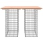 vidaXL Panca da Giardino Design Gabbione 100x70x72 cm Massello Douglas vidaXL Panca da Giardino Design Gabbione 100x70x72 cm Massello Douglas